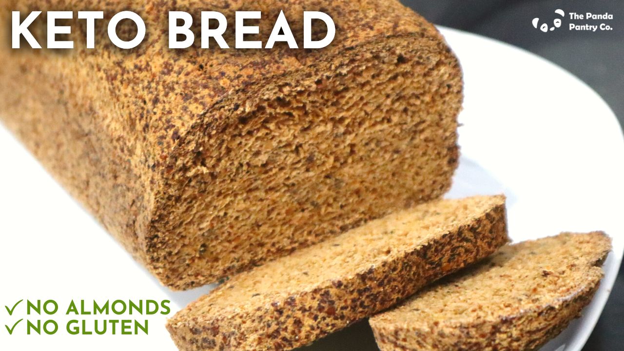 Load video: How to make Keto Bread with Panda Flour