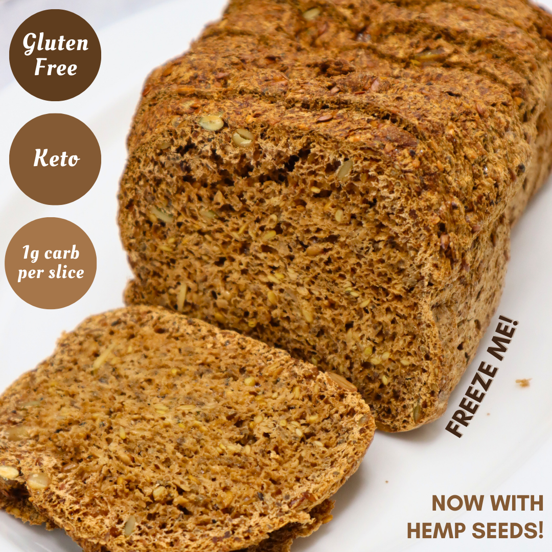 Clean Keto Panda Bread Loaf: SANDWICH
