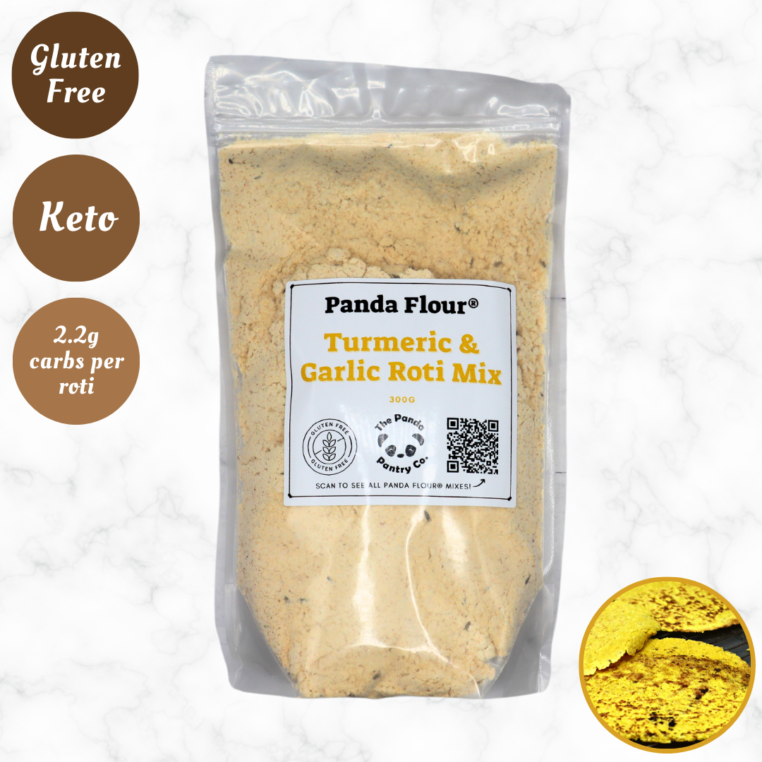 Panda Flour® Turmeric & Garlic Roti Mix (300g)