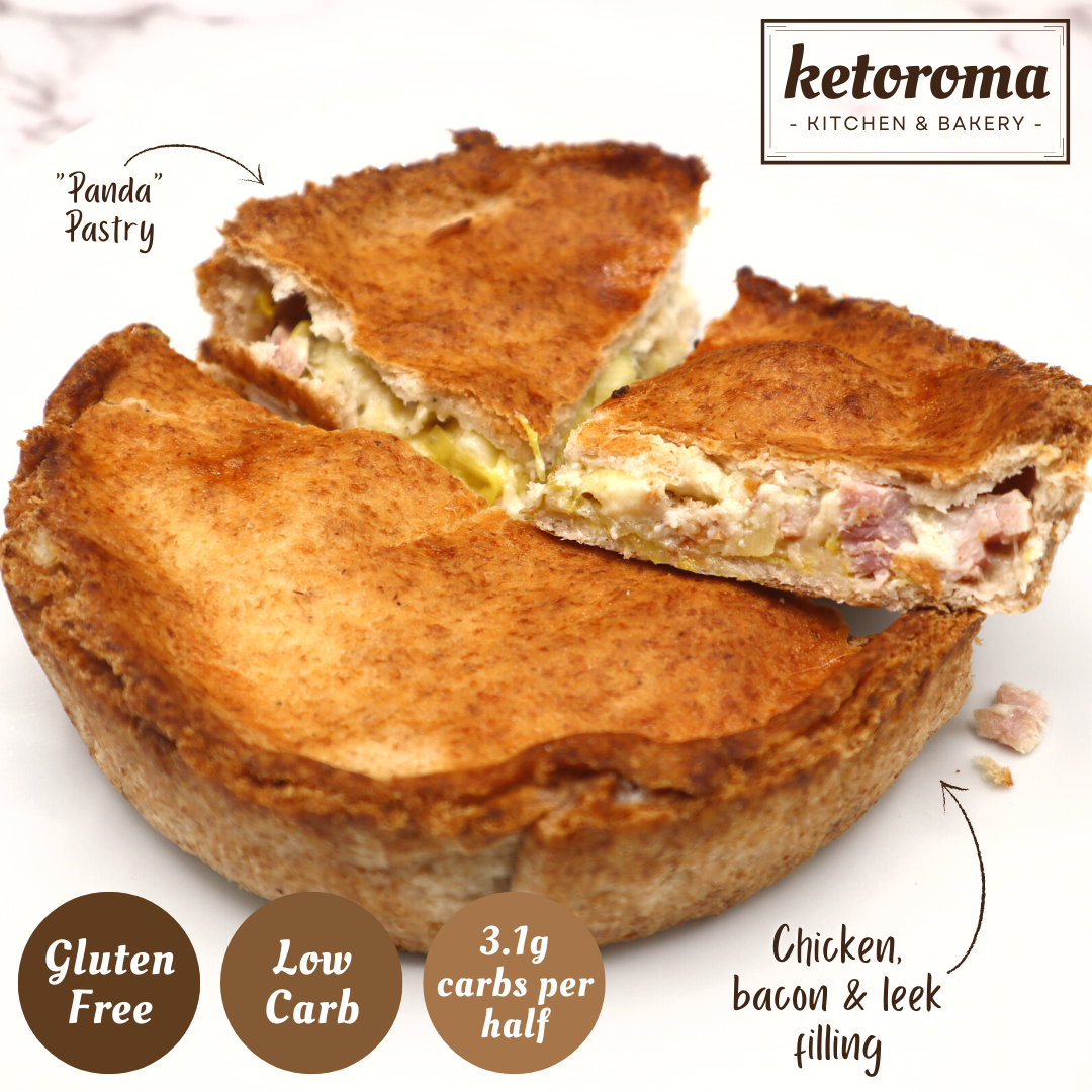 Low Carb Chicken, Bacon & Leek Pie (380g)