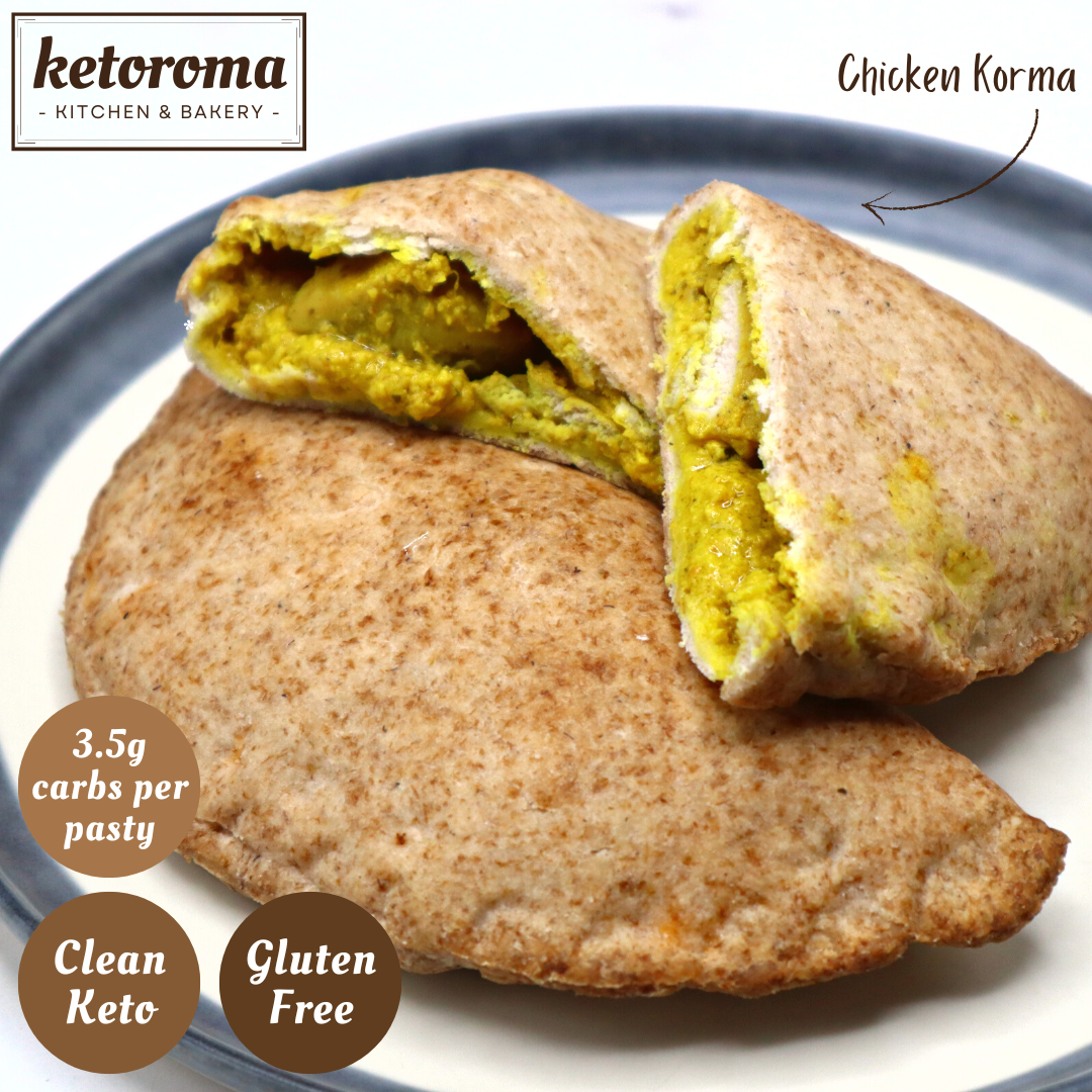 Keto Chicken Korma Pasties (3 pack)